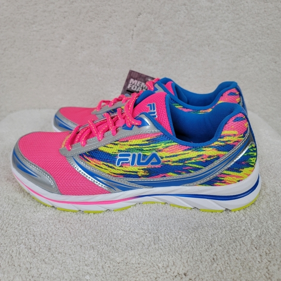 Fila Multi Color Women's Tempera Cool Max Memory Road Running Sneaker Sz 9.5 NEW - Picture 3 of 12